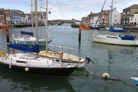 create a panorama of Weymouth harbour